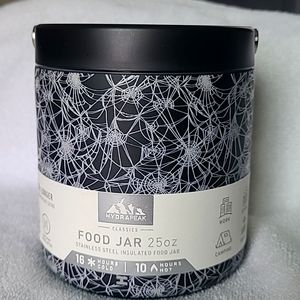 Spiderweb Food Jar